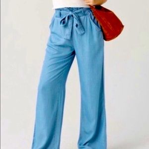 Threads & Supply Women’s Palazzo Pants . Denim . Medium . 😘🙈